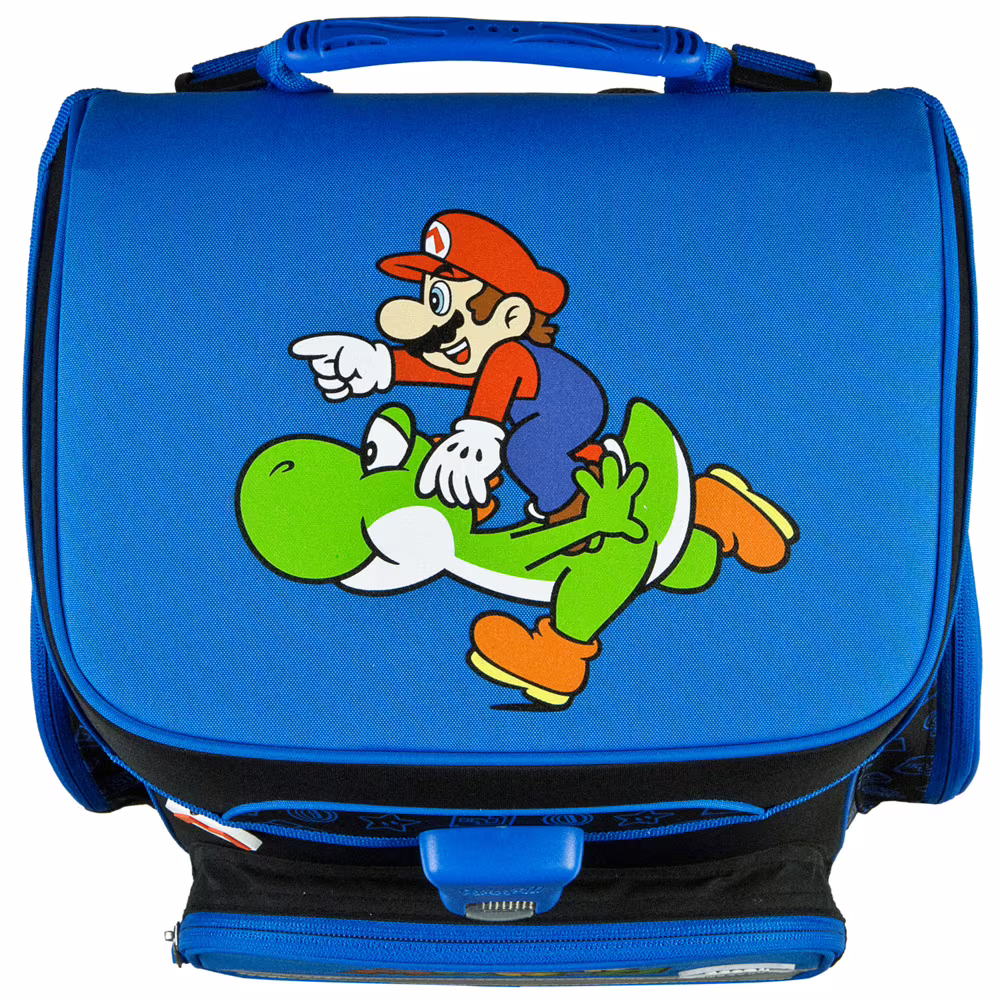 Bộ cặp sách Scooli EasyFit 5 món họa tiết Super Mario 2025 - Ảnh 3